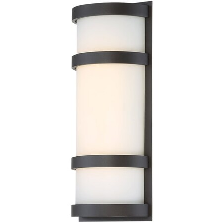 Wac Us Latitude 14In Outdoor Sconce 3000K WS-W52614-BZ